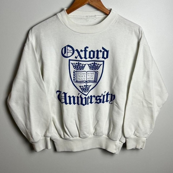 Vintage Oxford University Crewneck - Picture 1 of 6